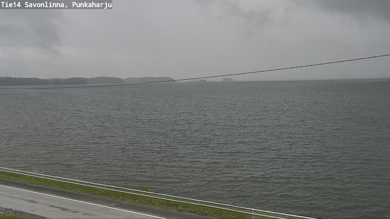 Weather Camera Image Road 14 Savonlinna, Punkaharju, Savonlinna, Etelä-Savo