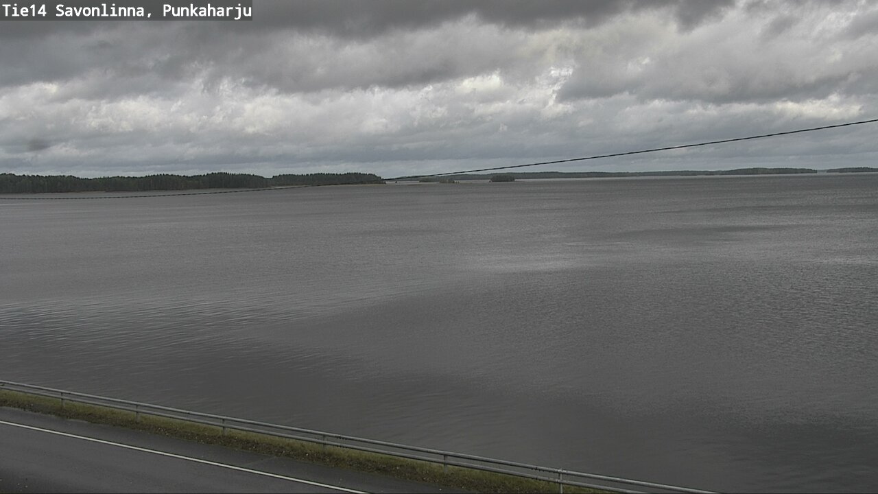 Weather Camera Image Väg 14 Savonlinna, Punkaharju, Savonlinna, Etelä-Savo