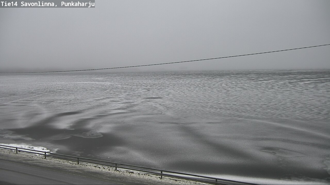 Weather Camera Image Väg 14 Savonlinna, Punkaharju, Savonlinna, Etelä-Savo