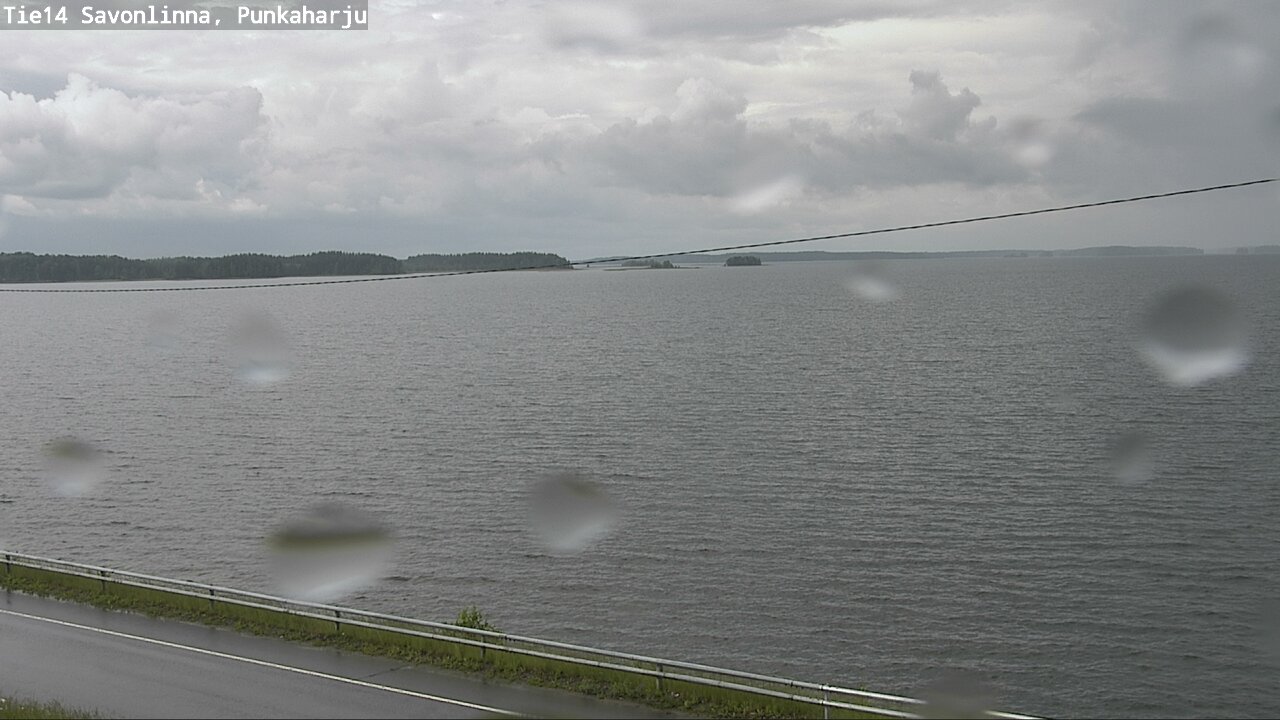 Weather Camera Image Väg 14 Savonlinna, Punkaharju, Savonlinna, Etelä-Savo