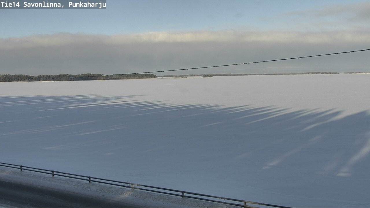 Weather Camera Image Road 14 Savonlinna, Punkaharju, Savonlinna, Etelä-Savo