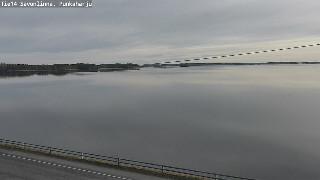 Weather Camera Image Road 14 Savonlinna, Punkaharju, Savonlinna, Etelä-Savo