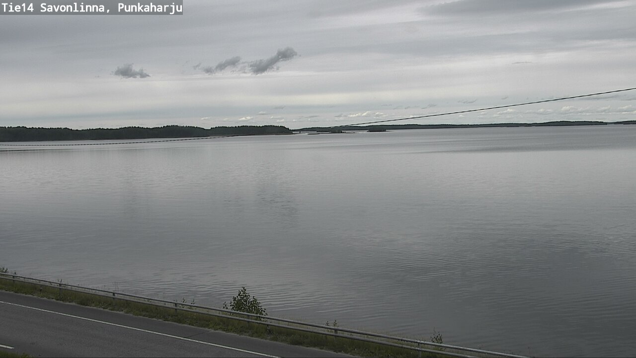 Weather Camera Image Road 14 Savonlinna, Punkaharju, Savonlinna, Etelä-Savo