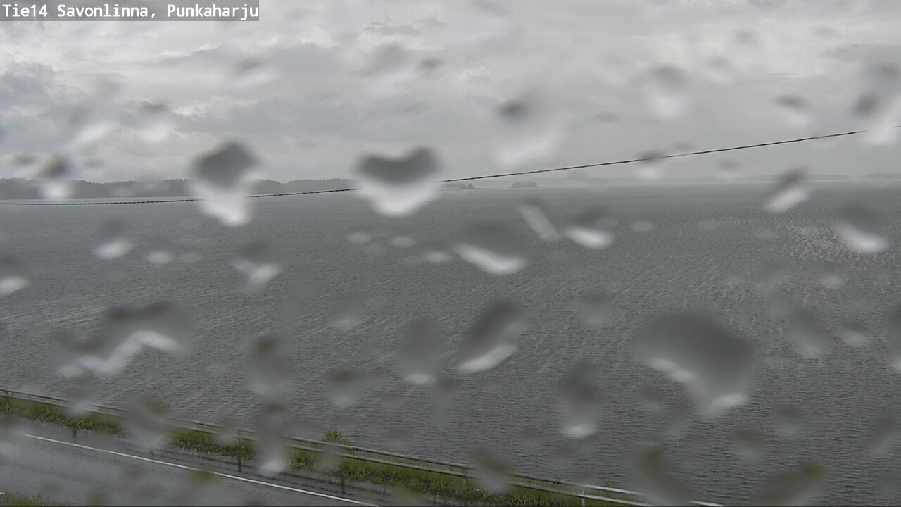 Weather Camera Image Road 14 Savonlinna, Punkaharju, Savonlinna, Etelä-Savo
