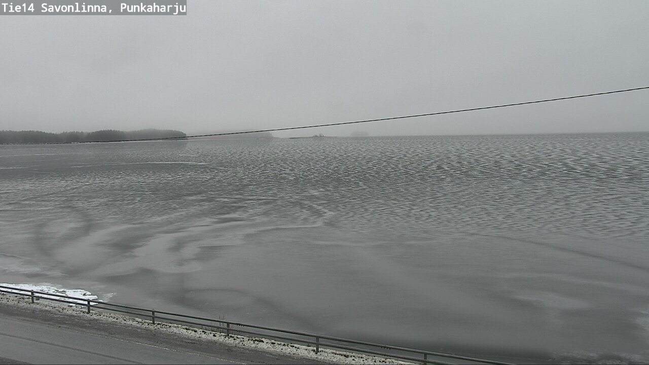 Weather Camera Image Väg 14 Savonlinna, Punkaharju, Savonlinna, Etelä-Savo