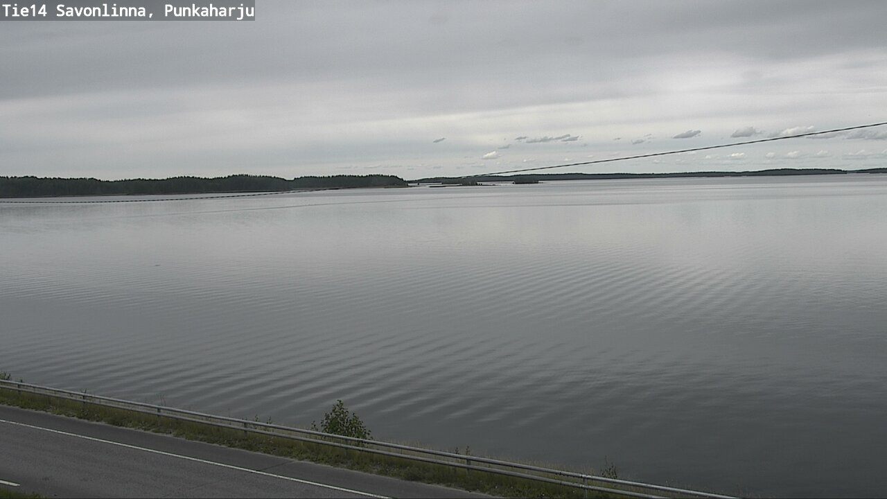 Weather Camera Image Road 14 Savonlinna, Punkaharju, Savonlinna, Etelä-Savo