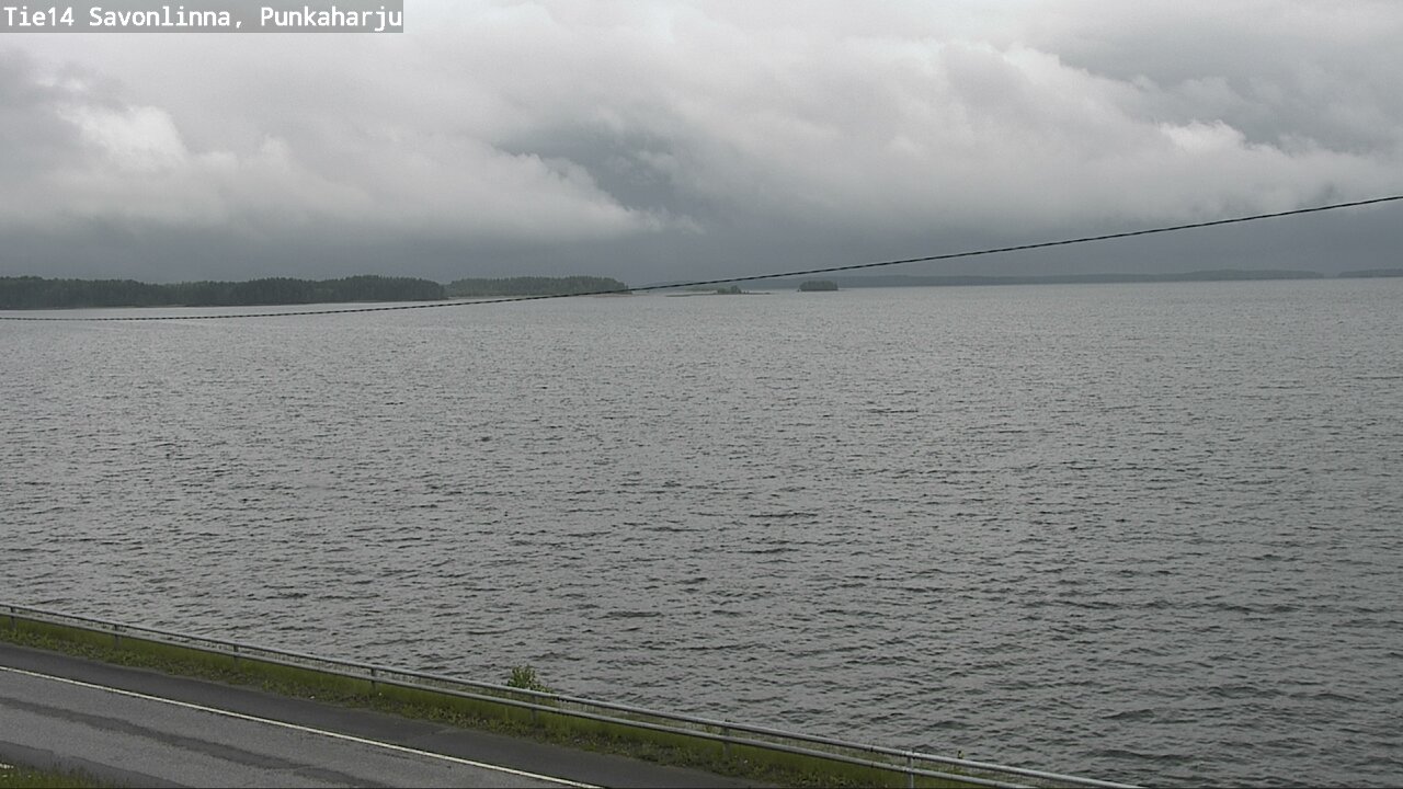 Weather Camera Image Road 14 Savonlinna, Punkaharju, Savonlinna, Etelä-Savo