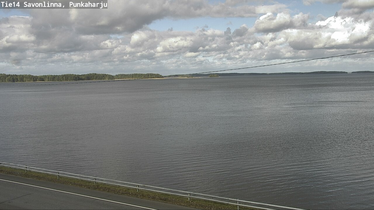 Weather Camera Image Road 14 Savonlinna, Punkaharju, Savonlinna, Etelä-Savo