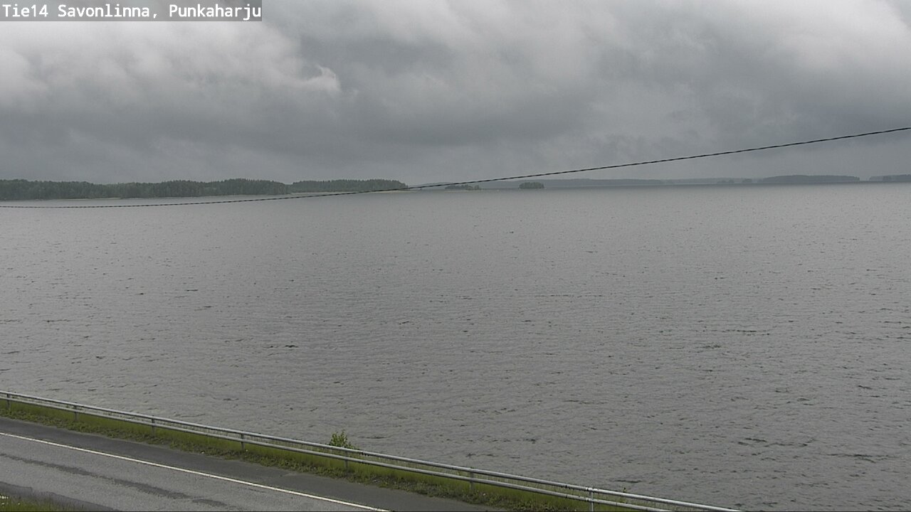 Weather Camera Image Road 14 Savonlinna, Punkaharju, Savonlinna, Etelä-Savo