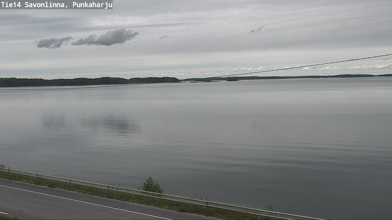 Weather Camera Image Road 14 Savonlinna, Punkaharju, Savonlinna, Etelä-Savo