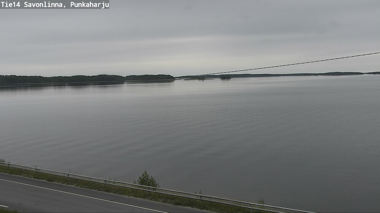 Weather Camera Image Väg 14 Savonlinna, Punkaharju, Savonlinna, Etelä-Savo