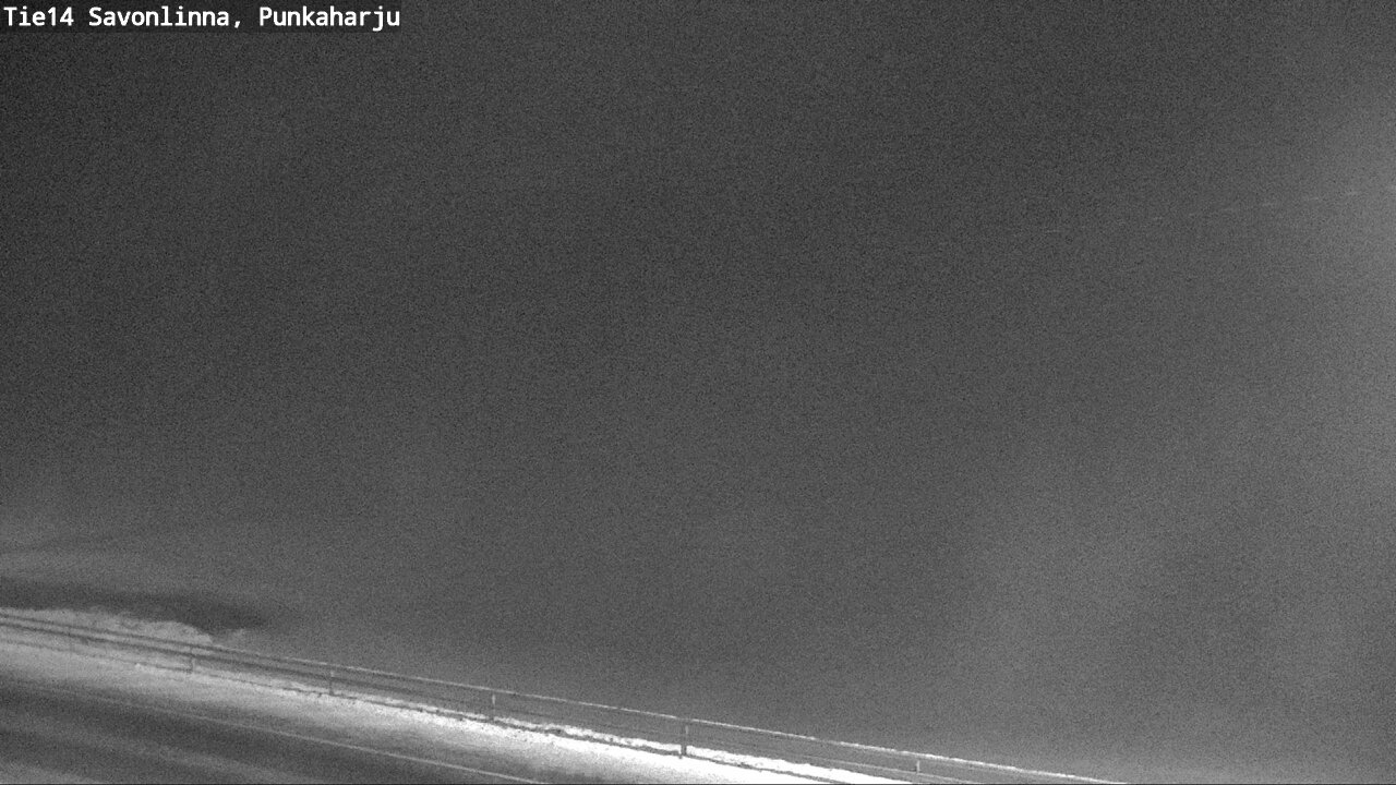 Weather Camera Image Väg 14 Savonlinna, Punkaharju, Savonlinna, Etelä-Savo
