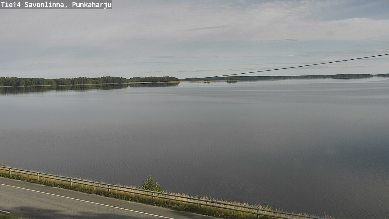 Weather Camera Image Road 14 Savonlinna, Punkaharju, Savonlinna, Etelä-Savo