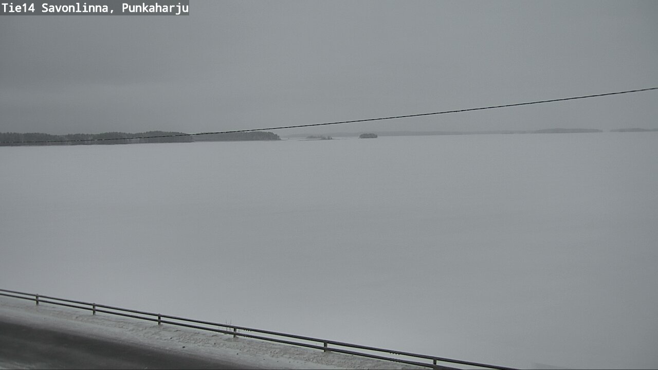 Weather Camera Image Väg 14 Savonlinna, Punkaharju, Savonlinna, Etelä-Savo