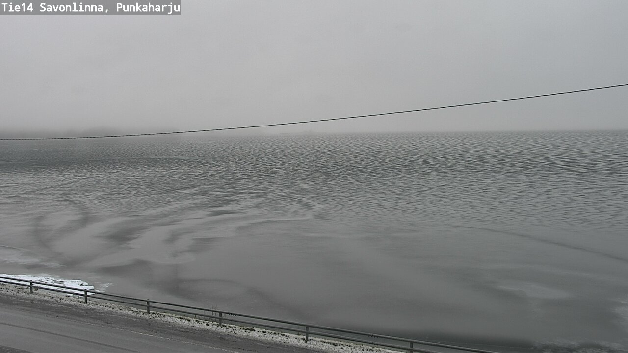 Weather Camera Image Väg 14 Savonlinna, Punkaharju, Savonlinna, Etelä-Savo
