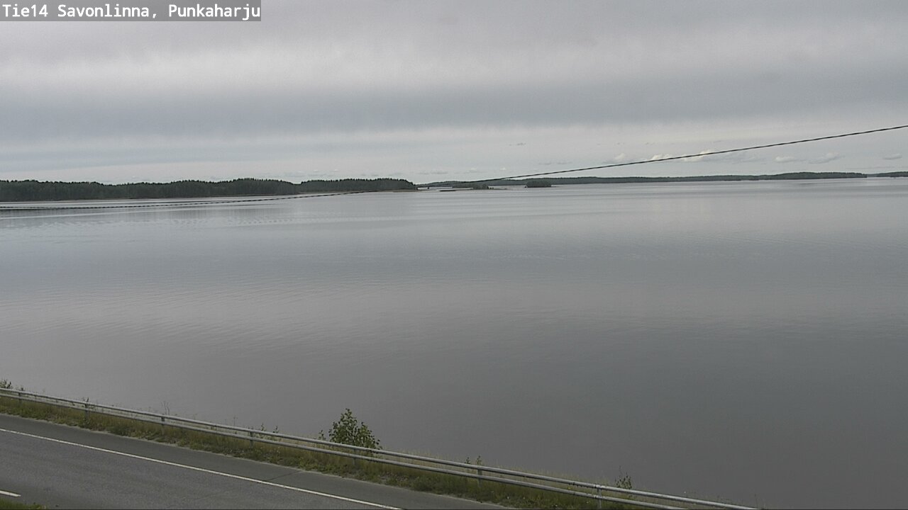 Weather Camera Image Road 14 Savonlinna, Punkaharju, Savonlinna, Etelä-Savo