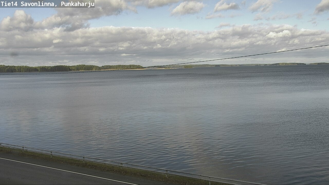 Weather Camera Image Road 14 Savonlinna, Punkaharju, Savonlinna, Etelä-Savo
