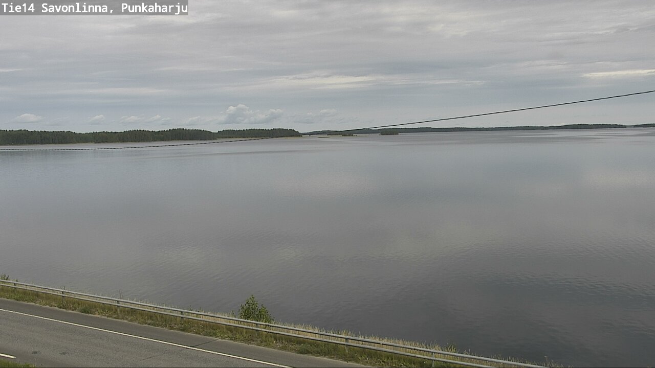 Weather Camera Image Road 14 Savonlinna, Punkaharju, Savonlinna, Etelä-Savo