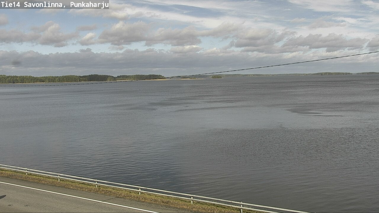 Weather Camera Image Road 14 Savonlinna, Punkaharju, Savonlinna, Etelä-Savo