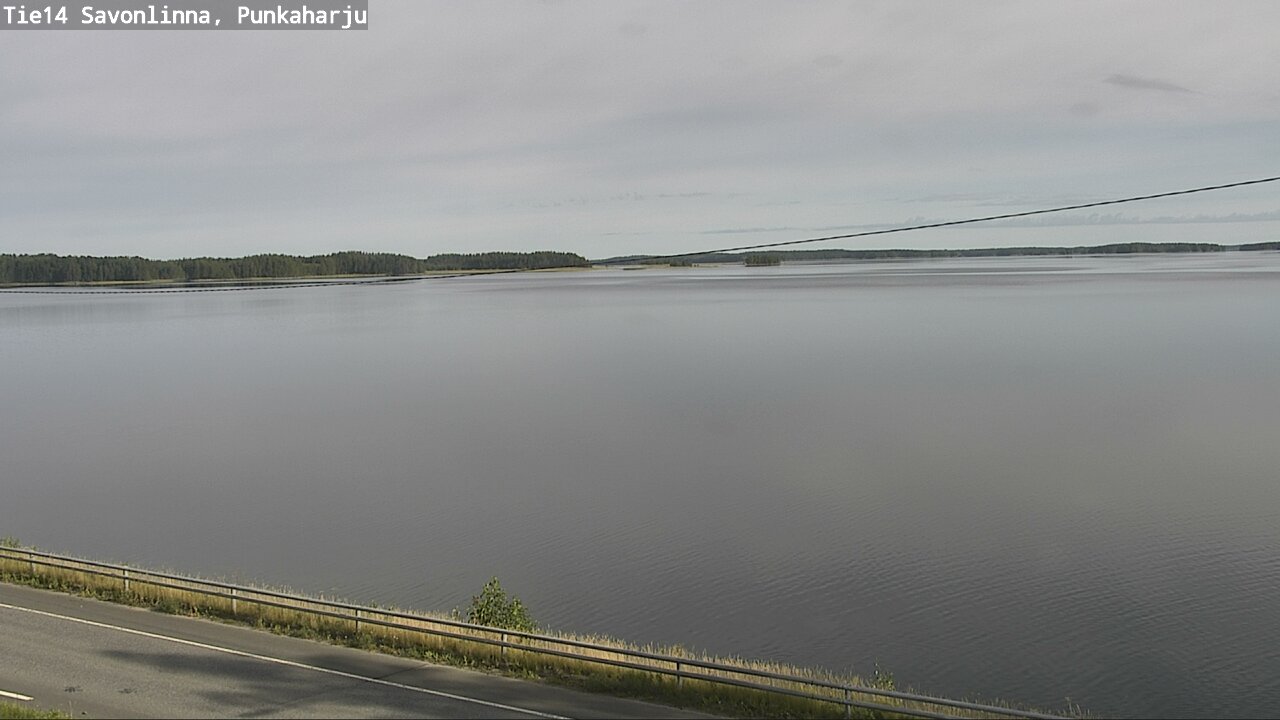Weather Camera Image Road 14 Savonlinna, Punkaharju, Savonlinna, Etelä-Savo