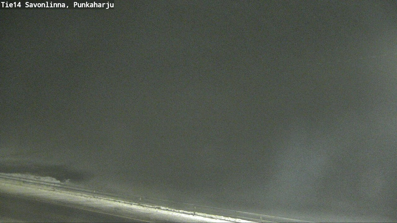 Weather Camera Image Väg 14 Savonlinna, Punkaharju, Savonlinna, Etelä-Savo