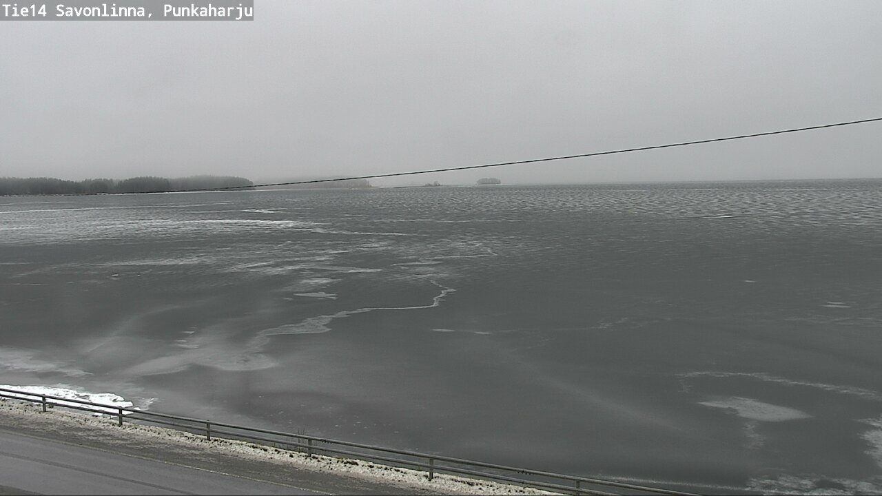 Weather Camera Image Väg 14 Savonlinna, Punkaharju, Savonlinna, Etelä-Savo