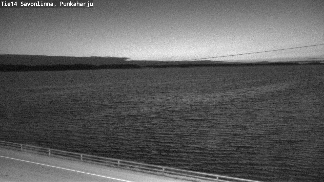 Weather Camera Image Väg 14 Savonlinna, Punkaharju, Savonlinna, Etelä-Savo
