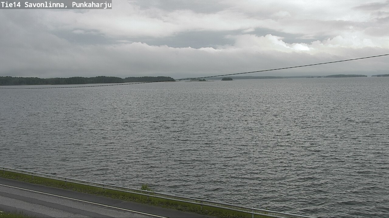 Weather Camera Image Road 14 Savonlinna, Punkaharju, Savonlinna, Etelä-Savo