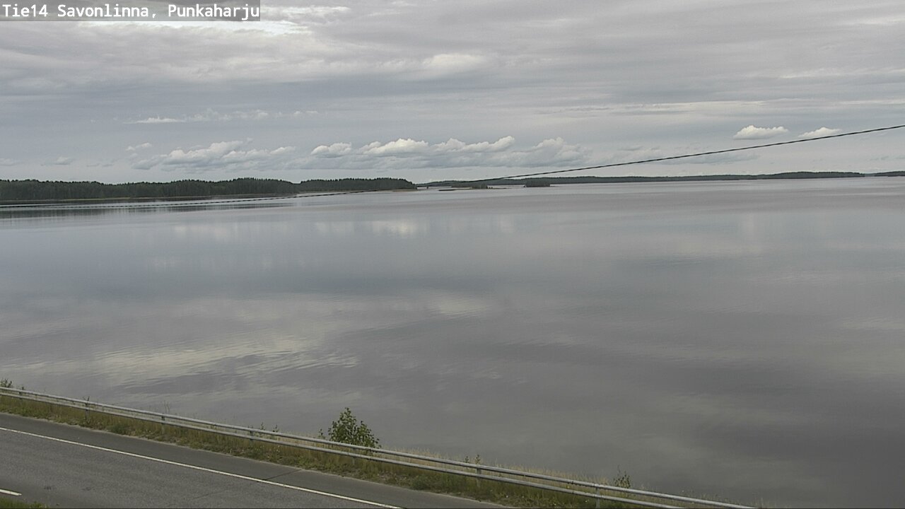 Weather Camera Image Road 14 Savonlinna, Punkaharju, Savonlinna, Etelä-Savo