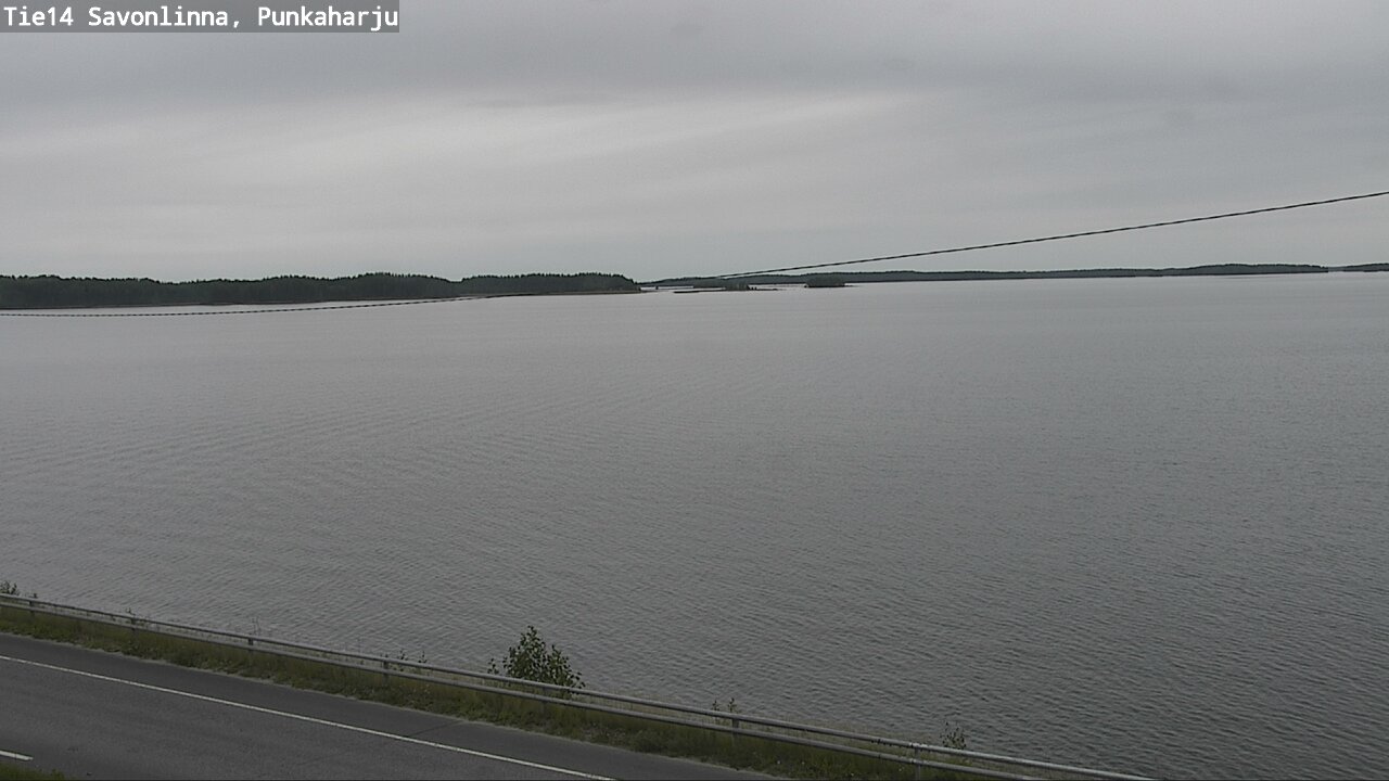 Weather Camera Image Road 14 Savonlinna, Punkaharju, Savonlinna, Etelä-Savo