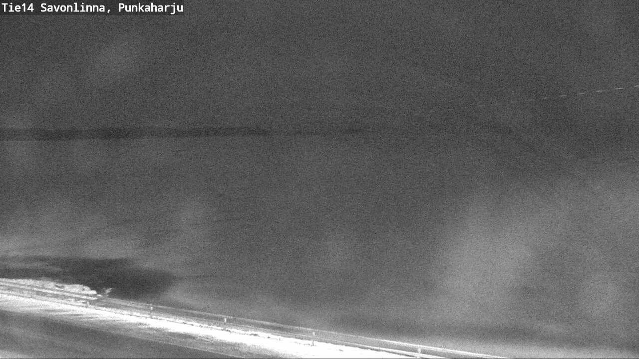 Weather Camera Image Väg 14 Savonlinna, Punkaharju, Savonlinna, Etelä-Savo