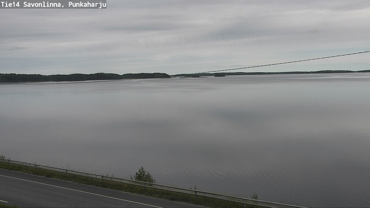 Weather Camera Image Road 14 Savonlinna, Punkaharju, Savonlinna, Etelä-Savo