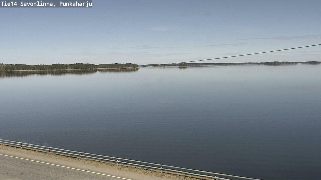 Weather Camera Image Road 14 Savonlinna, Punkaharju, Savonlinna, Etelä-Savo
