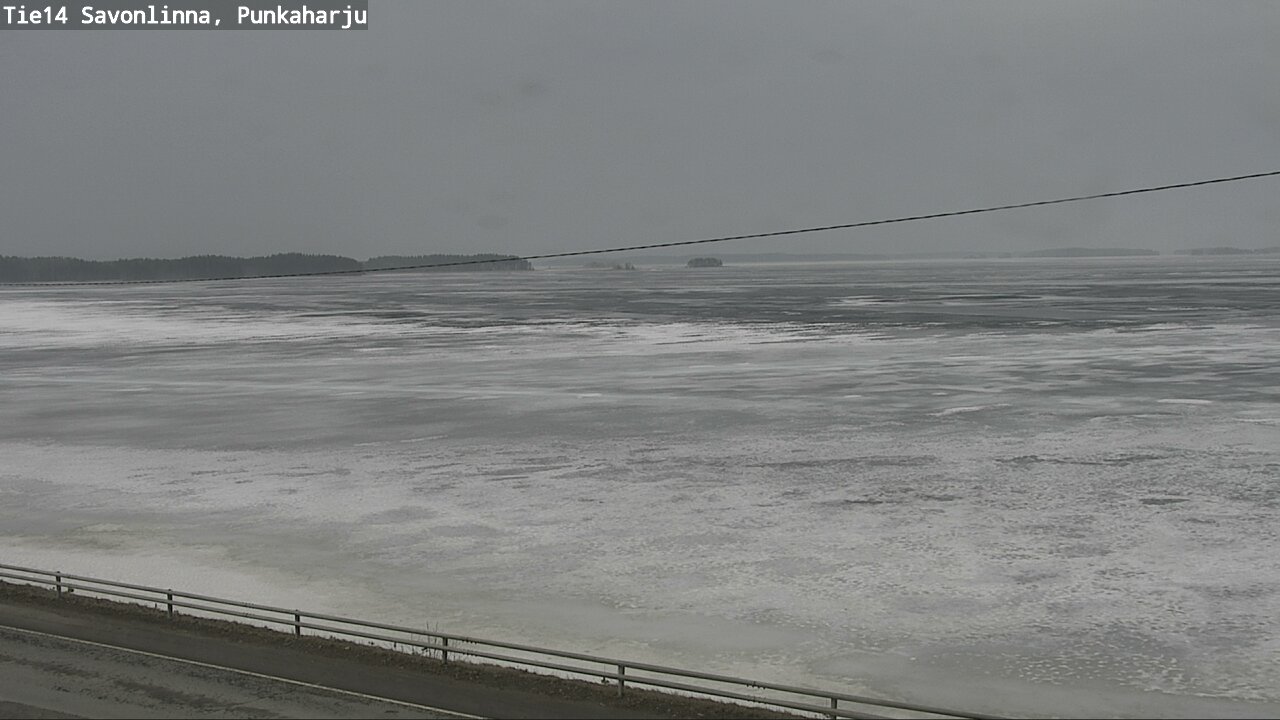 Weather Camera Image Väg 14 Savonlinna, Punkaharju, Savonlinna, Etelä-Savo
