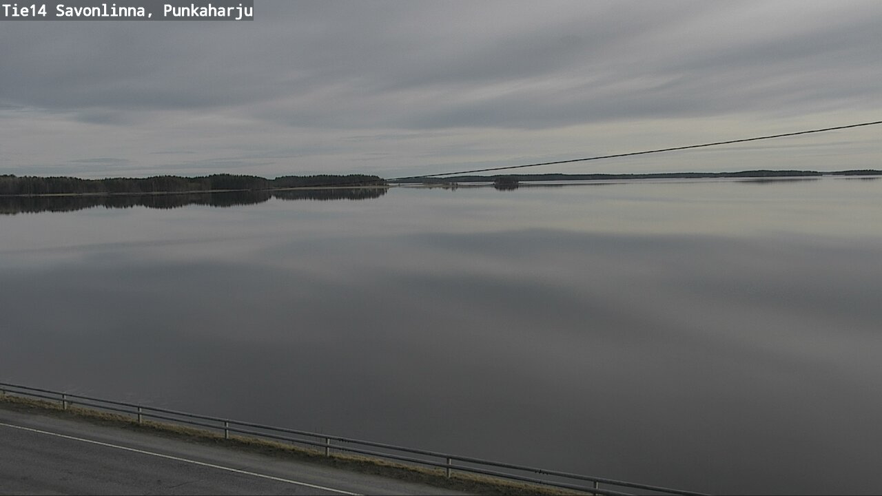 Weather Camera Image Road 14 Savonlinna, Punkaharju, Savonlinna, Etelä-Savo