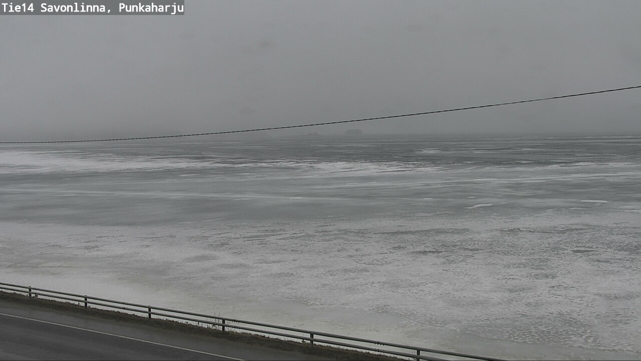 Weather Camera Image Väg 14 Savonlinna, Punkaharju, Savonlinna, Etelä-Savo