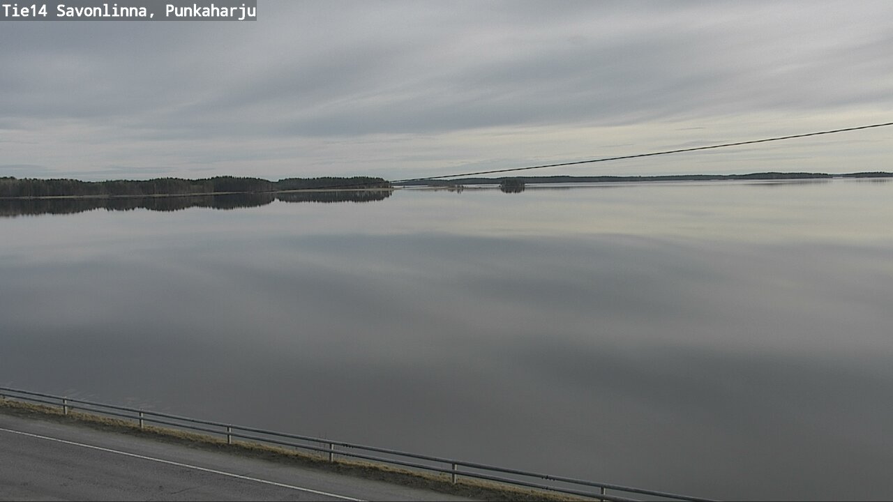Weather Camera Image Road 14 Savonlinna, Punkaharju, Savonlinna, Etelä-Savo