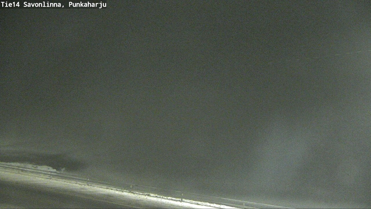 Weather Camera Image Väg 14 Savonlinna, Punkaharju, Savonlinna, Etelä-Savo