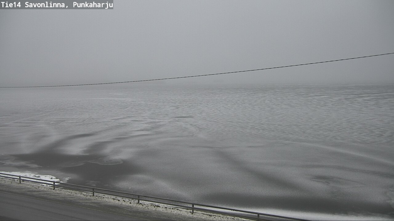 Weather Camera Image Väg 14 Savonlinna, Punkaharju, Savonlinna, Etelä-Savo