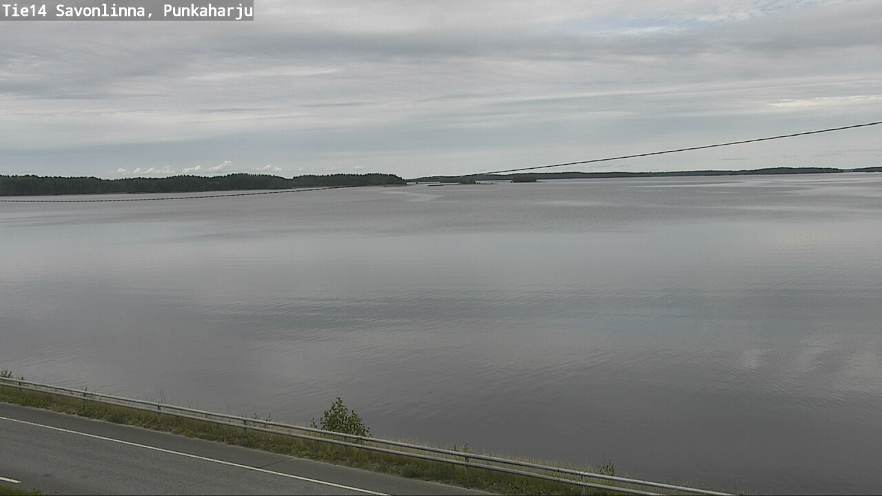 Weather Camera Image Road 14 Savonlinna, Punkaharju, Savonlinna, Etelä-Savo