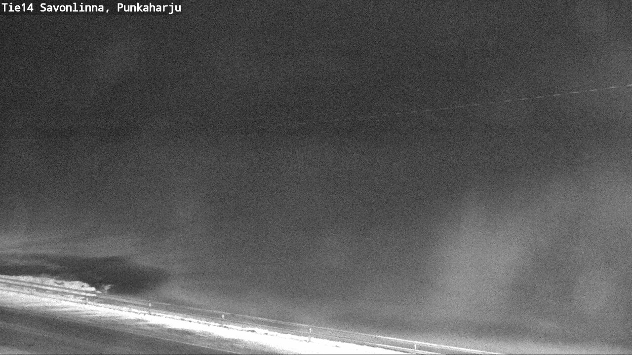 Weather Camera Image Väg 14 Savonlinna, Punkaharju, Savonlinna, Etelä-Savo