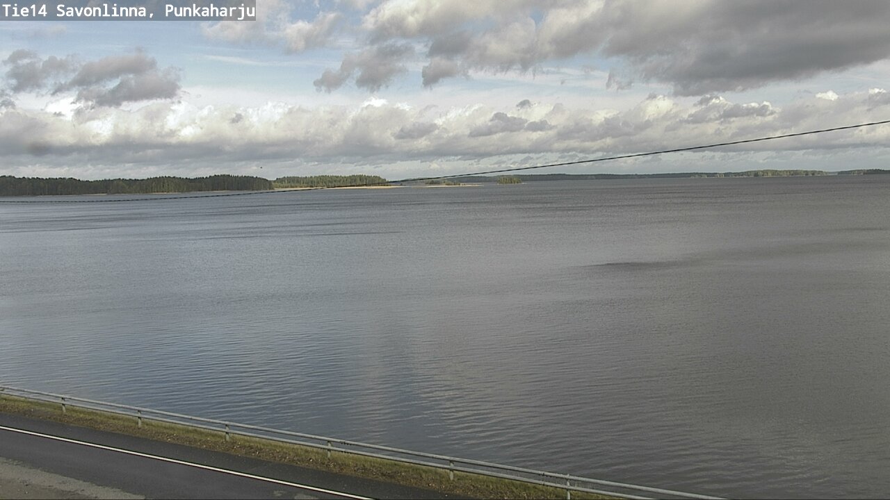 Weather Camera Image Väg 14 Savonlinna, Punkaharju, Savonlinna, Etelä-Savo