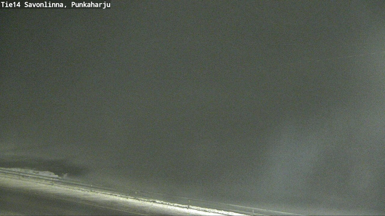 Weather Camera Image Väg 14 Savonlinna, Punkaharju, Savonlinna, Etelä-Savo