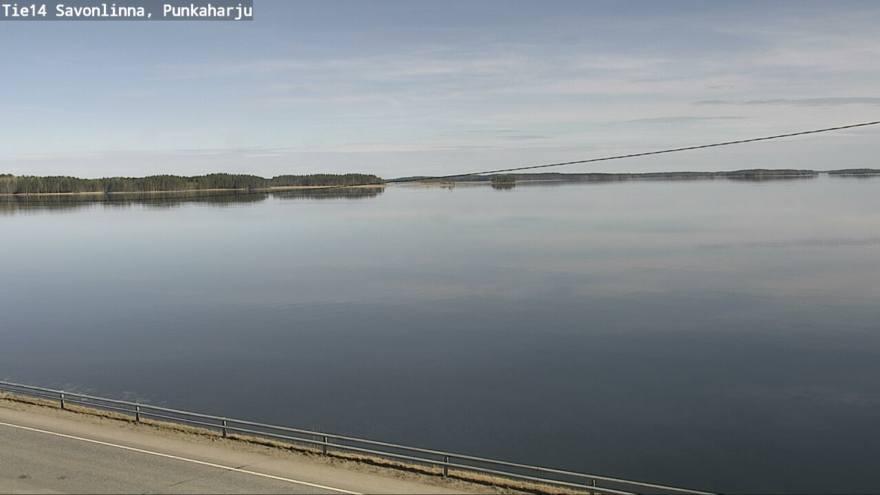 Weather Camera Image Road 14 Savonlinna, Punkaharju, Savonlinna, Etelä-Savo
