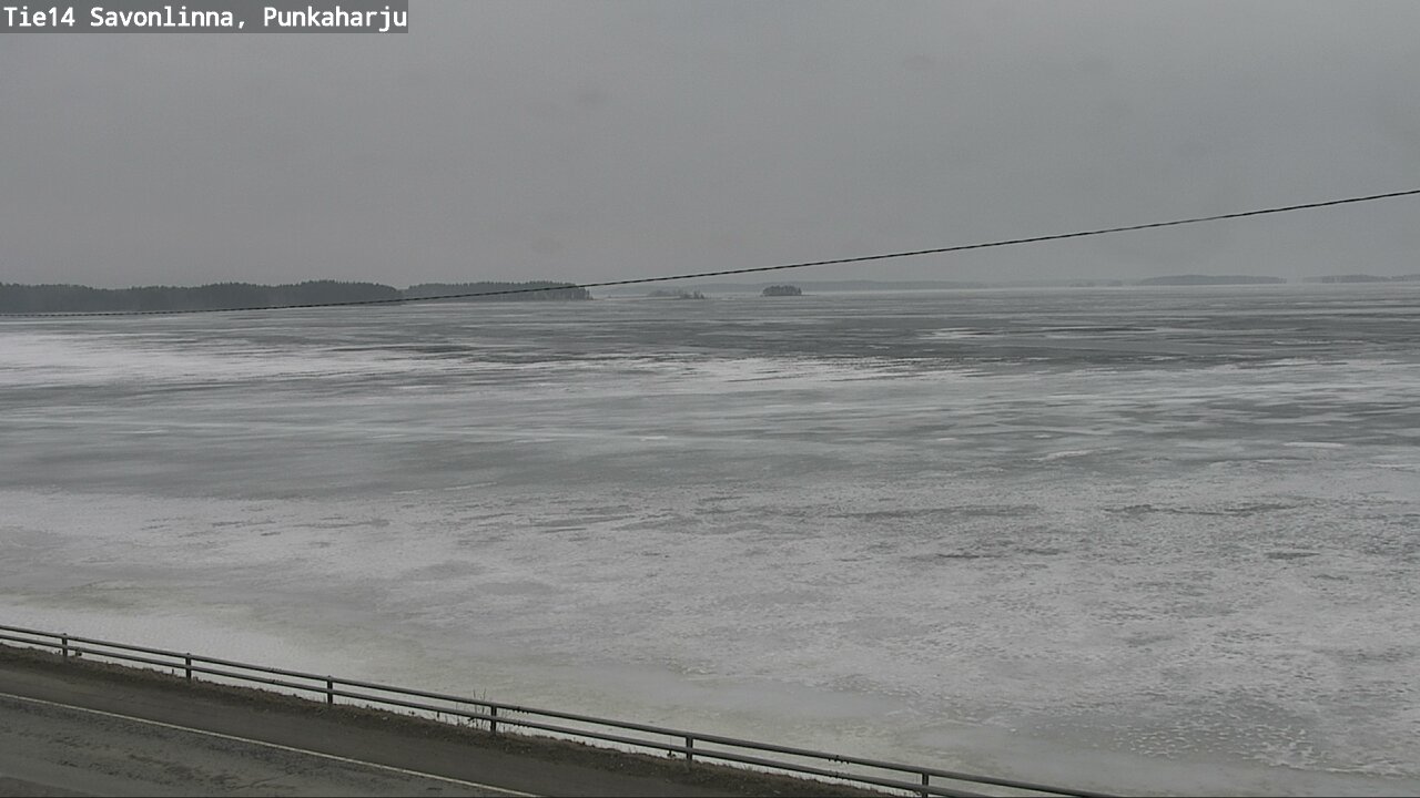 Weather Camera Image Väg 14 Savonlinna, Punkaharju, Savonlinna, Etelä-Savo