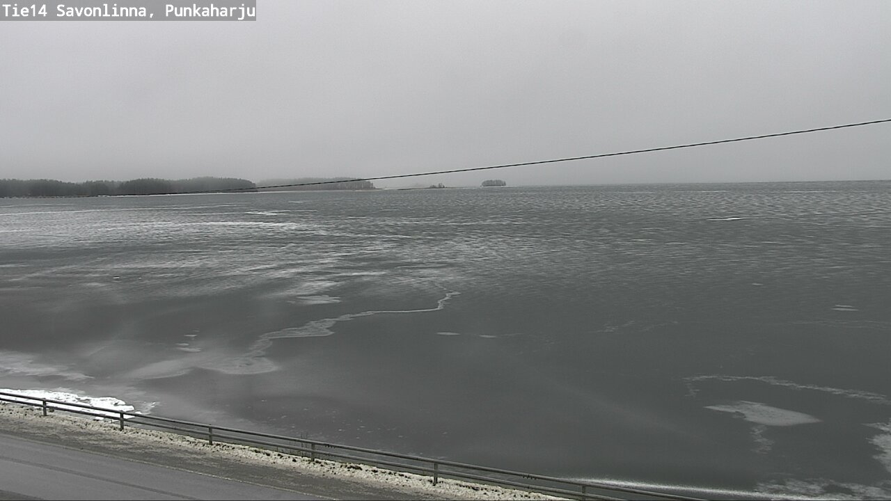 Weather Camera Image Väg 14 Savonlinna, Punkaharju, Savonlinna, Etelä-Savo