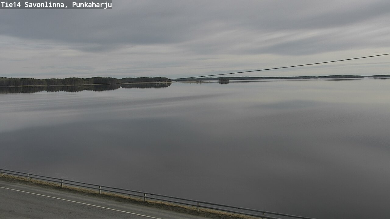 Weather Camera Image Road 14 Savonlinna, Punkaharju, Savonlinna, Etelä-Savo