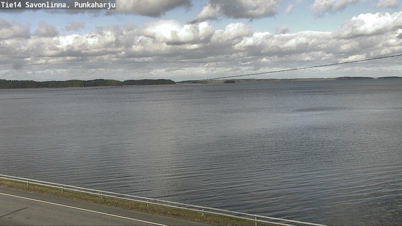 Weather Camera Image Road 14 Savonlinna, Punkaharju, Savonlinna, Etelä-Savo