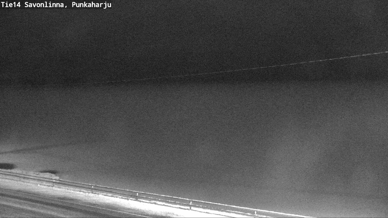Weather Camera Image Väg 14 Savonlinna, Punkaharju, Savonlinna, Etelä-Savo