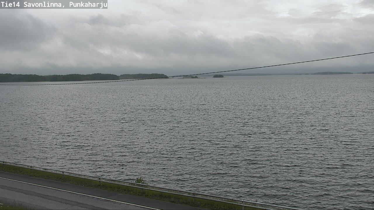 Weather Camera Image Road 14 Savonlinna, Punkaharju, Savonlinna, Etelä-Savo